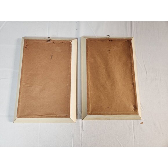 Pal Fried MCM Art Ballerina & Clown 2 Piece Gallery Framed Hungarian Artist - Picture 6 of 8